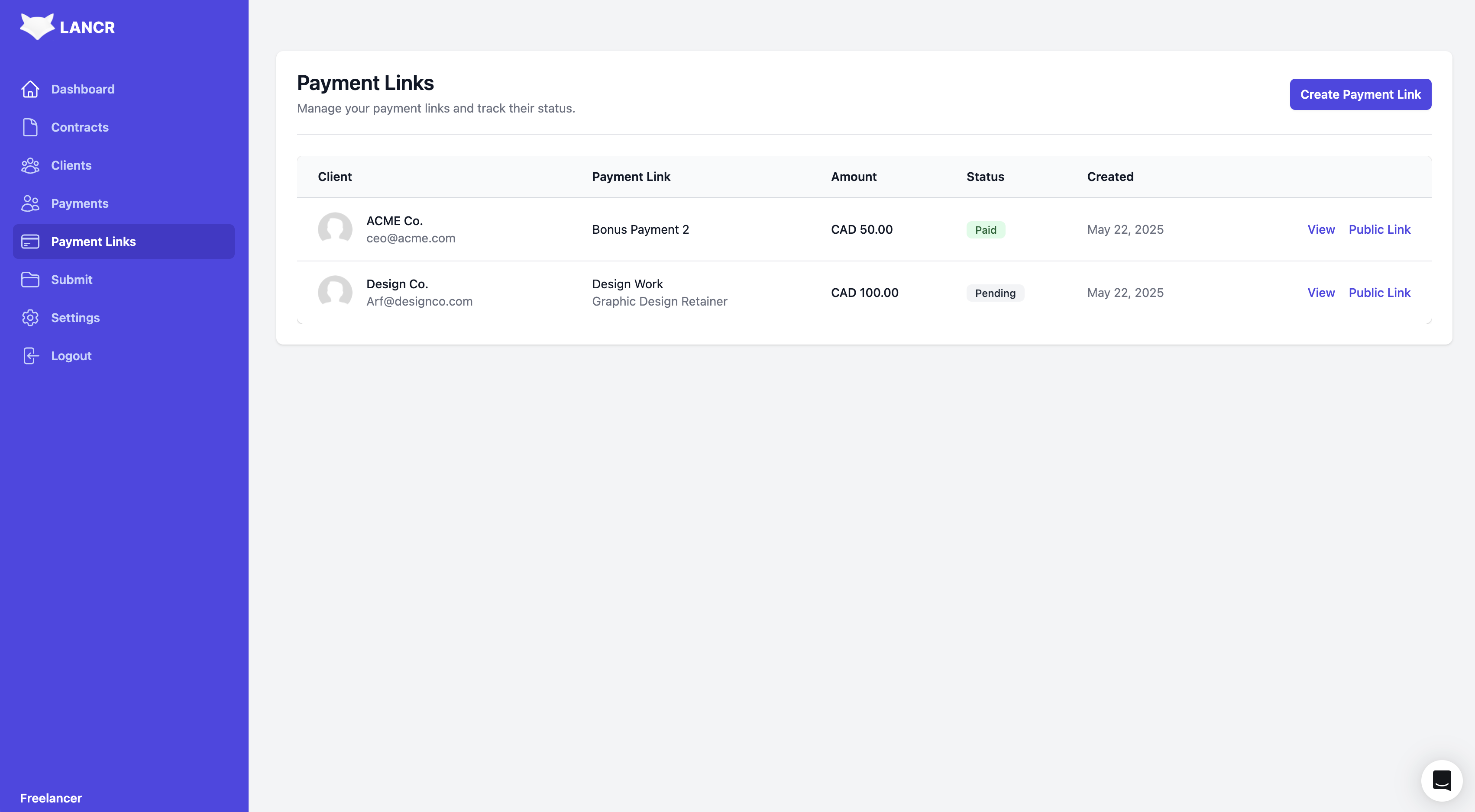 Payment Links